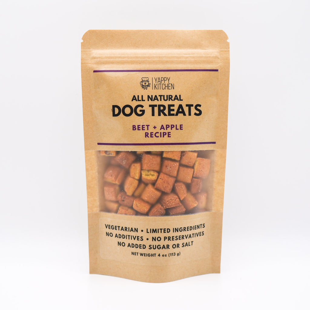 Beet + Apple Dog Treats
