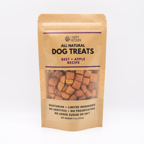Beet + Apple Dog Treats