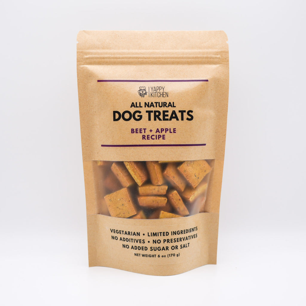 Beet + Apple Dog Treats
