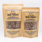 Blueberry + Peanut Butter Blueberry Dog Treats